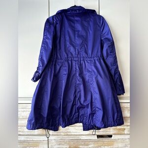 MARC NEW YORK purple polyester rain jacket in size small. Like New never worn.